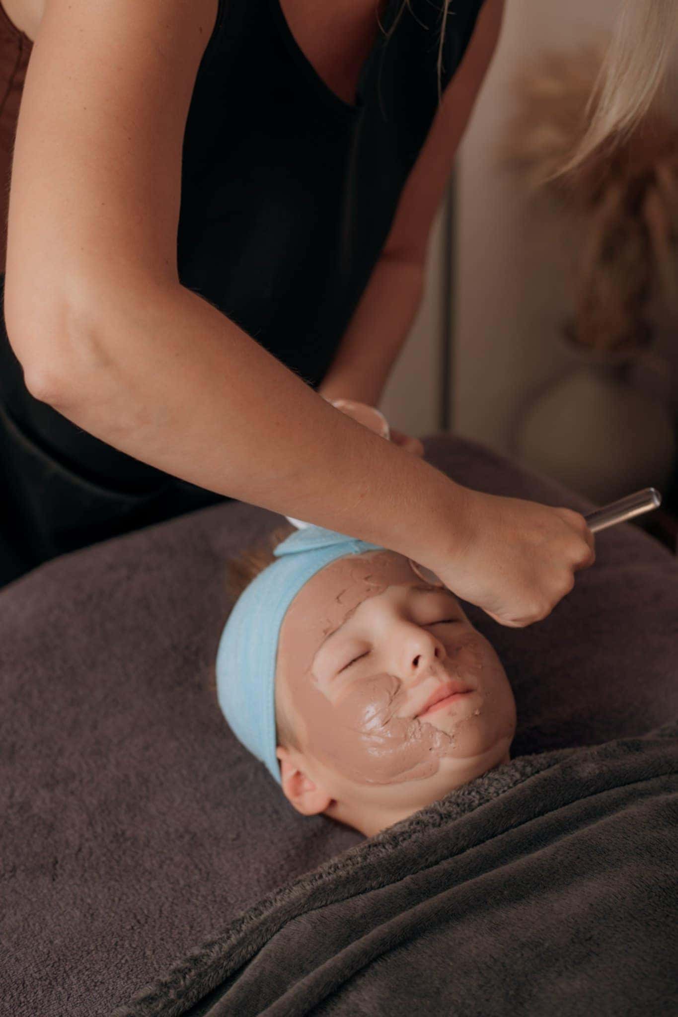 soin visage chocolat aussi disponible pour les enfants.